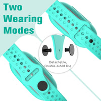 Calmiora Wave two wearing modes — on the wrist or held in palm — view 4