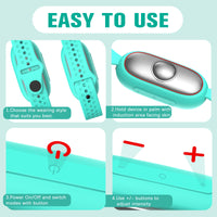 How to use Calmiora Wave — one-button operation with adjustable intensity — view 3